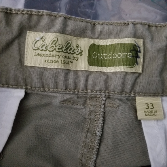 CABELA'S | convertible zip off utility shorts pant - Picture 7 of 9